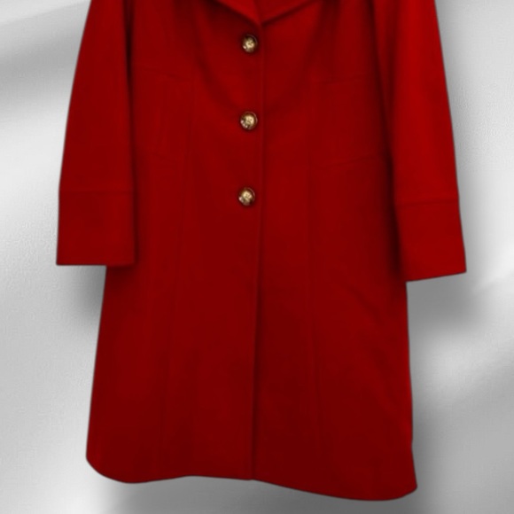 Michael Kors Women’s Wool Blend Long Coat - Picture 3 of 9